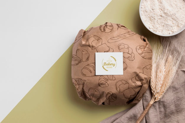 Bakery Goods Concept With Mock-Up Psd