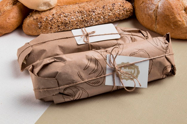 Bakery Goods Concept With Mock-Up Psd