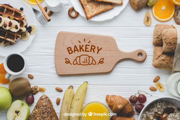 Bakery Mockup Psd