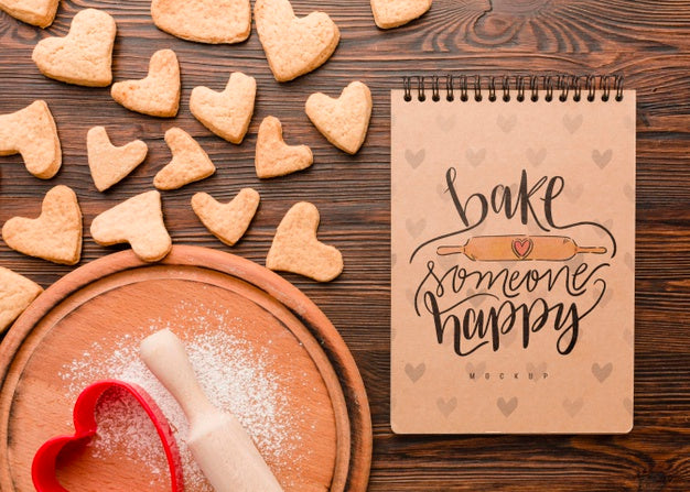 Baking With Love Concept Psd