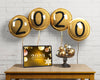 Balloons With New Year Number And Tablet Psd