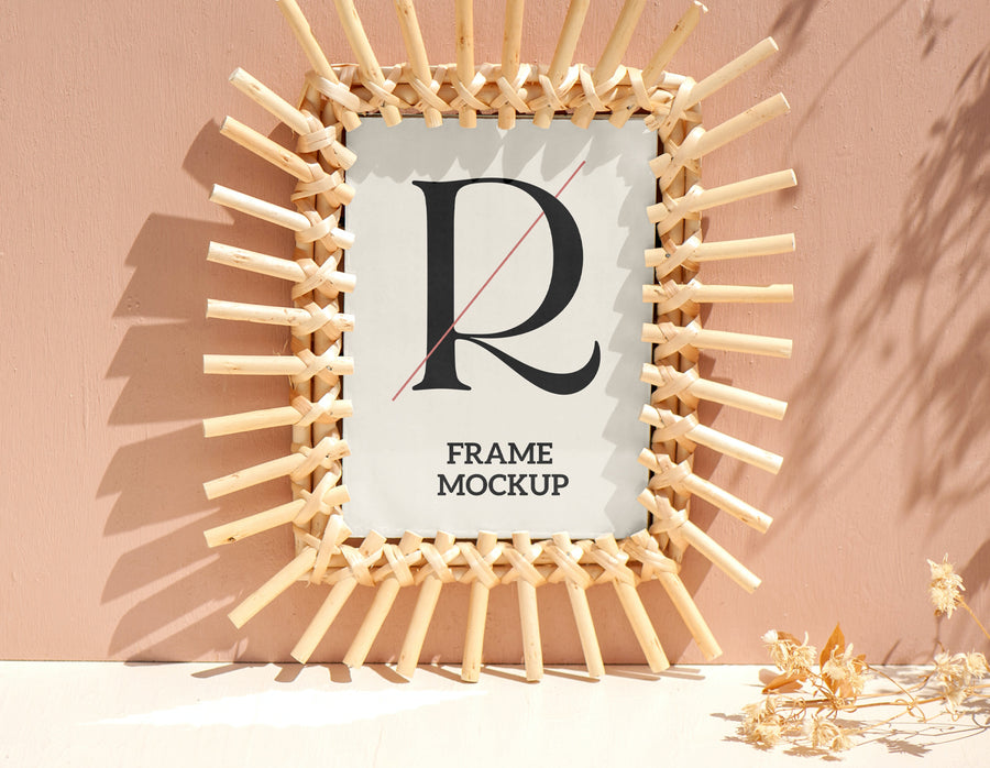 Bamboo Frame Mockup