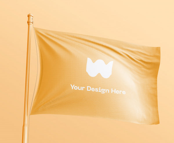 Banner Flag Mockup Psd - Mockup Hunt