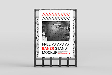 Banner Stand Mockup