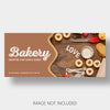 Banner Template Bakery Valentine'S Day Psd