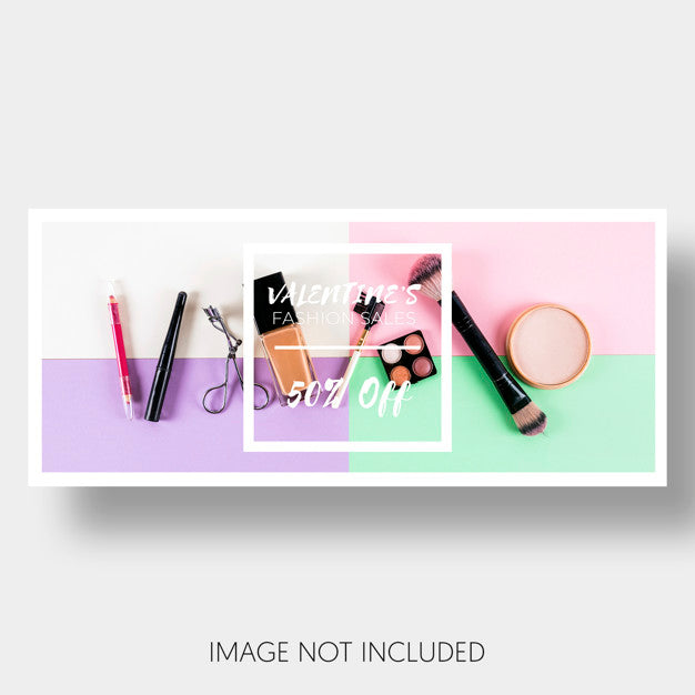 Banner Template Sales Valentine'S Day Psd