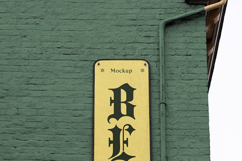 Bar Sign Mockup