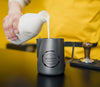 Barista Pouring Milk In Jug Mock-Up Psd