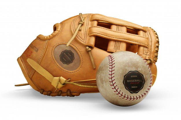 Baseball Equipment Design Psd
