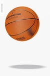 Basketball Ball Mockup, Falling Psd
