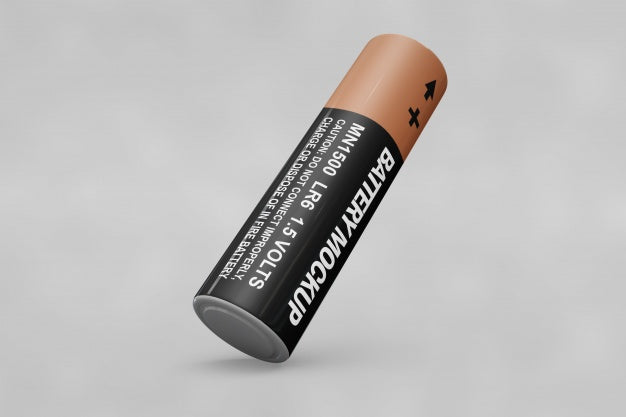 Battery Mockup Psd