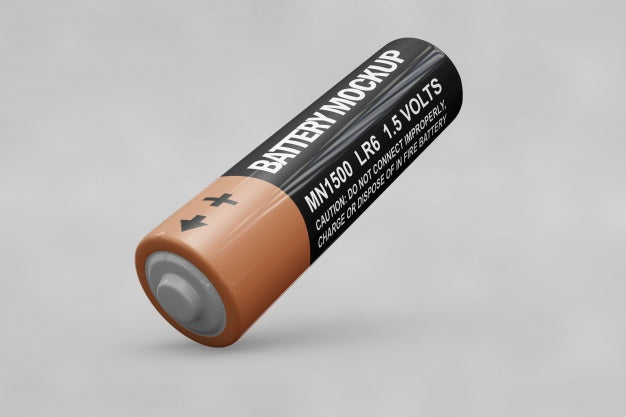 Battery Mockup Psd