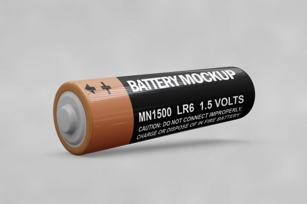 Battery Mockup Psd