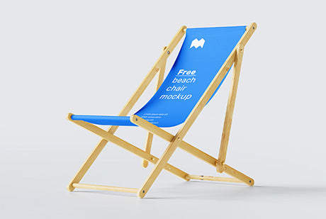 Beach Chair Mockup
