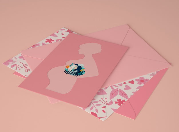 Beautiful Arrangement For Mother'S Day With Scene Creator Psd
