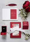 Beautiful Assortment Of Wedding Elements With Cards Mock-Up Psd
