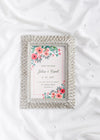 Beautiful Assortment Of Wedding Elements With Frame Mock-Up Psd