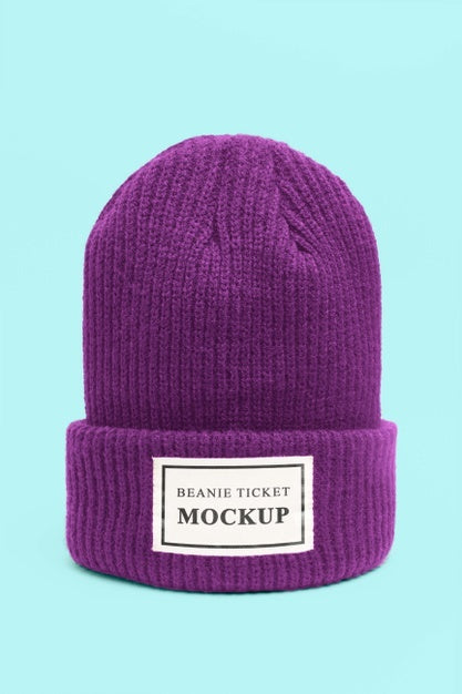 Beautiful Beanie Mockup Psd