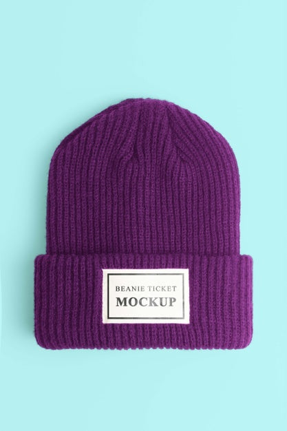 Beautiful Beanie Mockup Psd