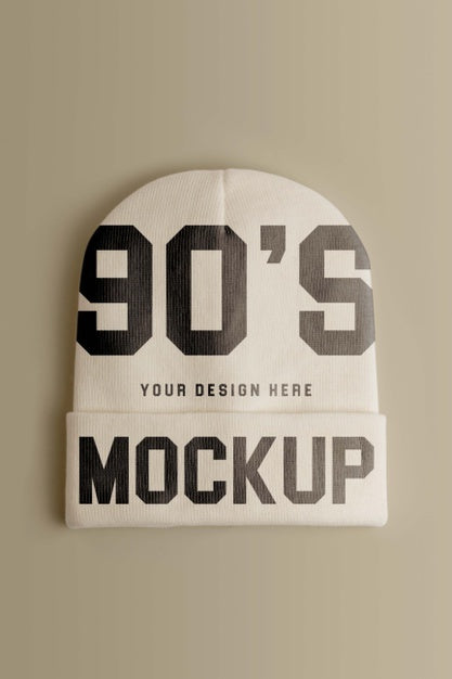 Beautiful Beanie Mockup Psd