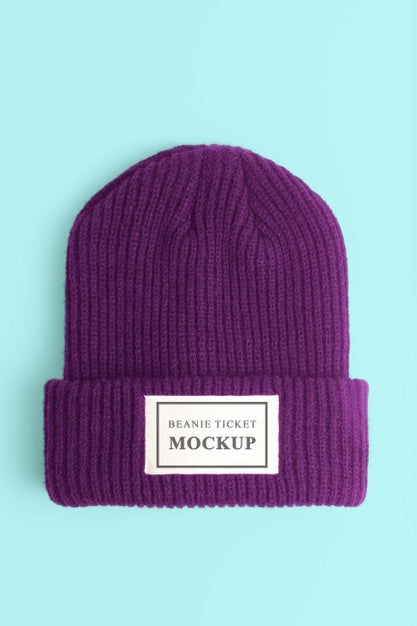 Beautiful Beanie Mockup Psd