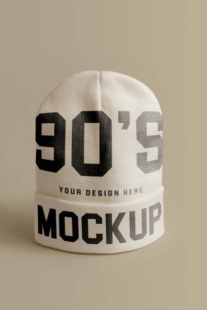 Beautiful Beanie Mockup Psd