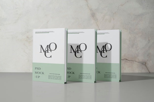Beautiful Book Cover Mockup Psd