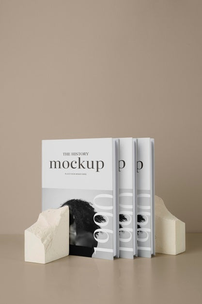 Beautiful Book Cover Mockup Psd