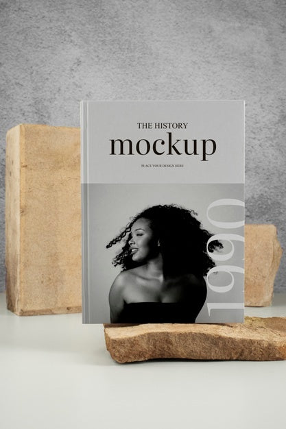 Beautiful Book Cover Mockup Psd
