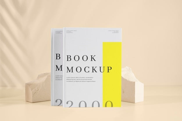 Beautiful Book Cover Mockup Psd