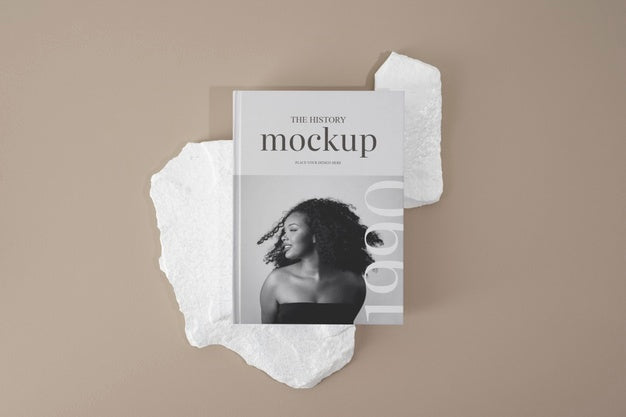 Beautiful Book Cover Mockup Psd