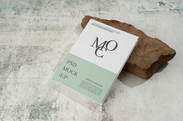 Beautiful Book Cover Mockup Psd