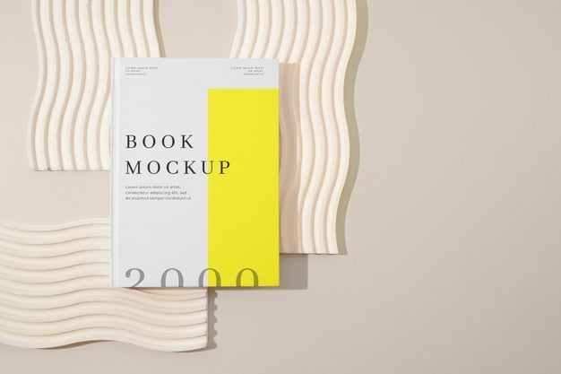 Beautiful Book Cover Mockup Psd