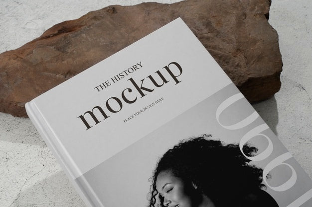Beautiful Book Cover Mockup Psd