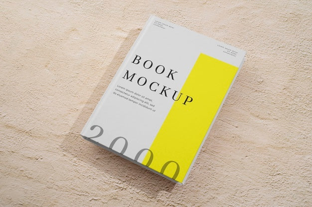 Beautiful Book Cover Mockup Psd