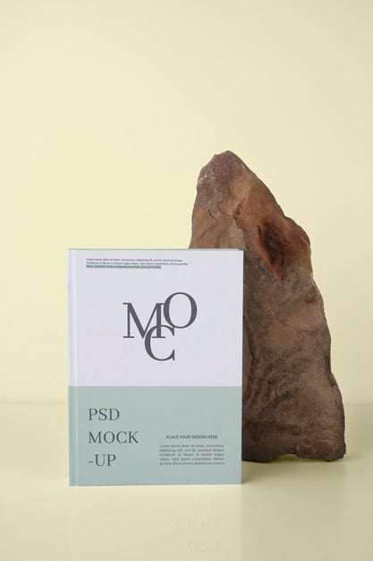 Beautiful Book Cover Mockup Psd
