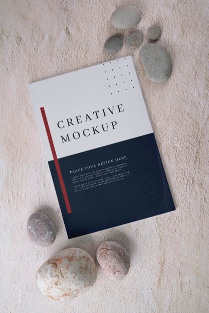 Beautiful Book Cover Mockup Psd