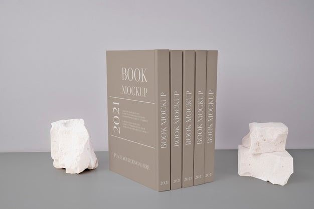 Beautiful Book Cover Mockup Psd
