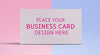 Beautiful Business Card Mockup Psd File