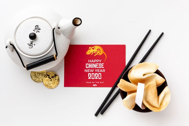 Beautiful Chinese New Year Concept Psd