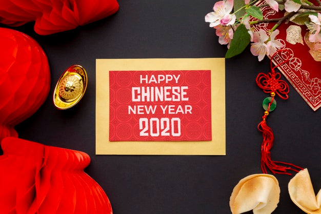 Beautiful Chinese New Year Concept Psd