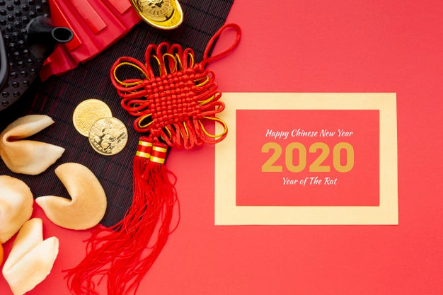 Beautiful Chinese New Year Concept Psd