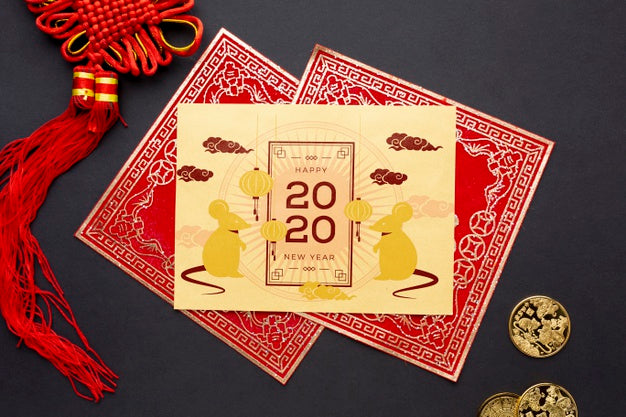 Beautiful Chinese New Year Concept Psd