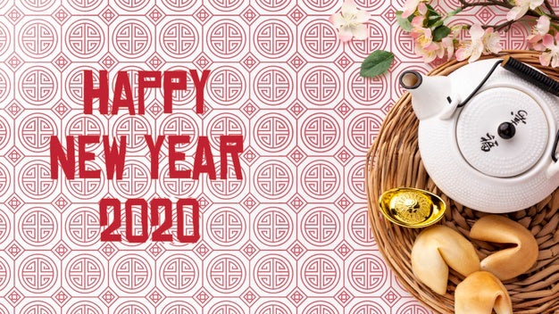 Beautiful Chinese New Year Concept Psd