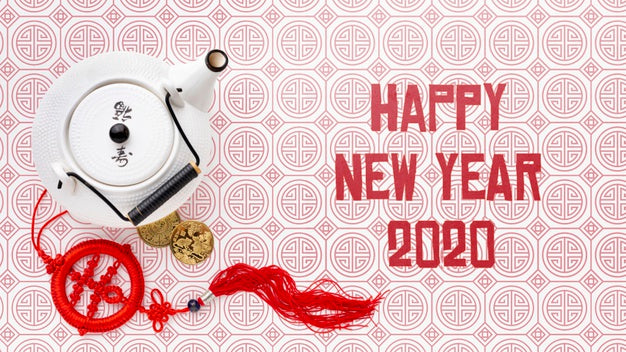 Beautiful Chinese New Year Concept Psd