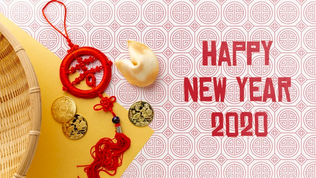 Beautiful Chinese New Year Concept Psd