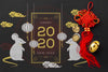 Beautiful Chinese New Year Concept Psd