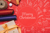 Beautiful Christmas Concept Mock-Up Psd