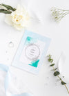 Beautiful Composition Of Wedding Elements With Card Mock-Up Psd