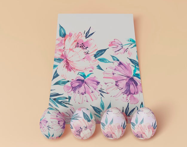 Beautiful Easter Concept Mock-Up Psd